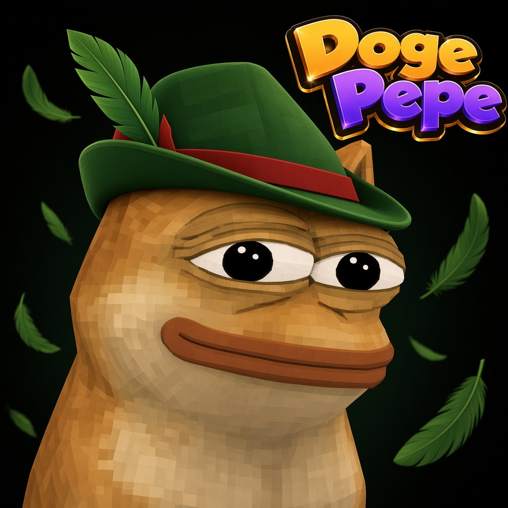 Doge Pepe with a knowing look